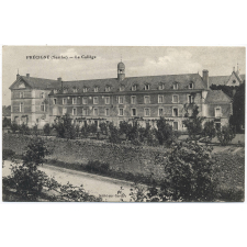 Précigné (Sarthe) - Le Collège.