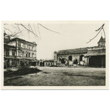 Ecole St-François de Sales d'Alençon - Chapelle et aile Nord - Ruines - Juillet 1944