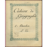 Cahier : Géographie de la France.