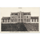 L'Auvergne - 5530 - Augerolles - La Maison d'Ecole et la Mairie.