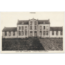 L'Auvergne - 5530 - Augerolles - La Maison d'Ecole et la Mairie.