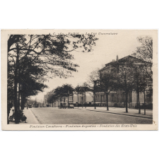 267 - Paris - La Cité Universitaire - Fondation Canadienne - Fondation Argentine - Fondation des Etats-Unis.