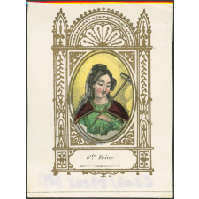 Image religieuse. Ste Reine.