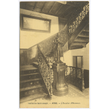 Arras - Institution Saint-Joseph - L'Escalier d'Honneur.