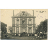 244 - Les Ventes (Eure) - Mairie et Ecole.