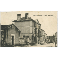 9 - Chalais (Charente) - L'Ecole de Garçons.