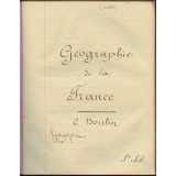 Cahier : Géographie de la France.