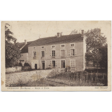 Chassigny (Hte-Marne) - Mairie et Ecole.