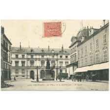 1016 - Orléans - La Place de la République - Le Lycée.
