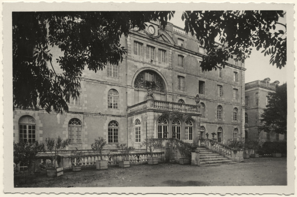 La Rochelle - Ecole Fénelon - La Façade vue de la cour des Petits-Moyens.