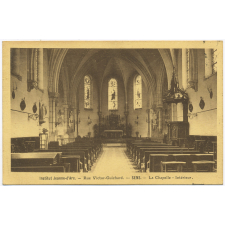 Institut Jeanne d'Arc - Rue Victor-Guichard - Sens - La Chapelle - Intérieur.