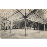 Ecole Nationale Professionnelle de Nantes - 13 - Cour de récréation et entrée de l'atelier de la menuiserie.