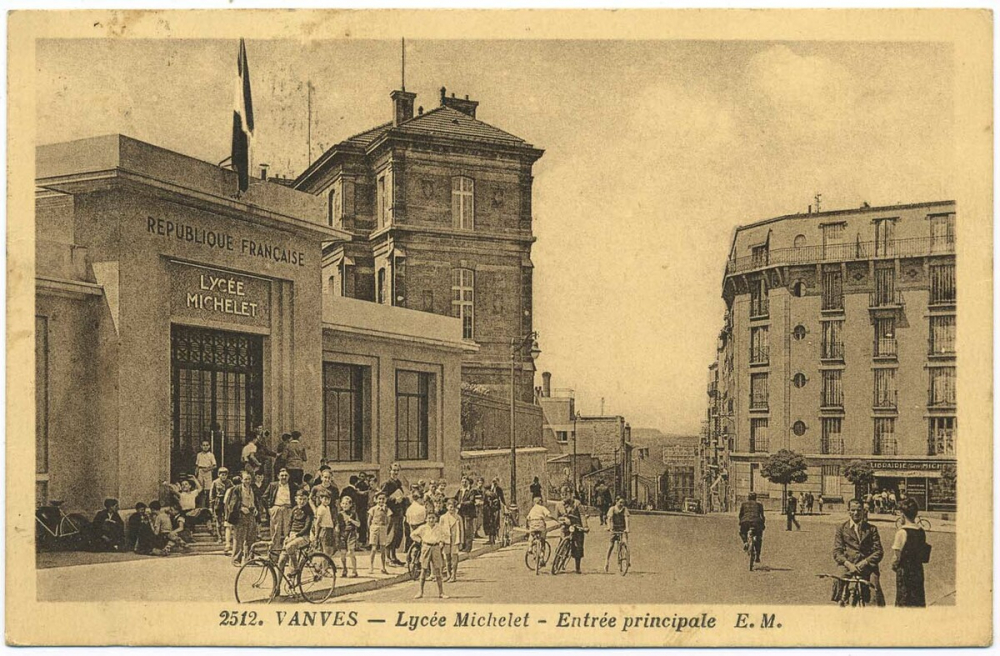 2512 - Vanves - Lycée Michelet - Entrée principale.