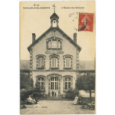 N°10 - Toulon-sur-Arroux - L'Ecoles des Garçons.