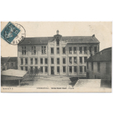 Cherbourg - Ecole Saint-Paul - Façade.