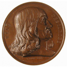 Médaille d'accessit au Concours Général à l'effigie de Descartes. 