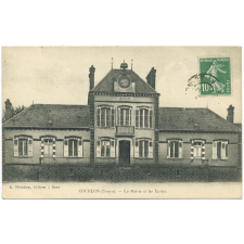 Courlon : Mairie et écoles