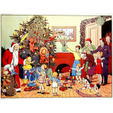 Tableau de vocabulaire. N°11- Noël, les jouets. N°12- Le menuisier.