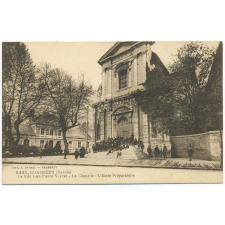 2431 - Chambéry (Savoie) - La Rue Jean-Pierre Veyrat - La Chapelle - L'Ecole Préparatoire.