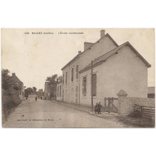 1039 - Maigné (Sarthe) - L'Ecole communale.