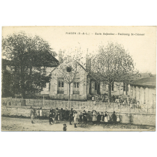 Mâcon (S.-&-L.) - Ecole Enfantine - Faubourg St-Clément.