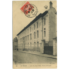197 - Le Mans - Lycée de jeunes Filles, Façade principale.