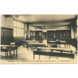 Asnières - Institut Départemental des Sourds-Muets et Sourdes-Muettes - La Bibliothèque.