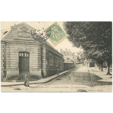 Saint-Calais - L'Ecole de Filles - La Gendarmerie.