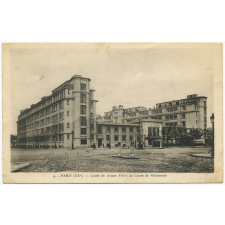 9 - Paris (XXe) - Lycée de jeunes Filles du Cours de Vincennes.
