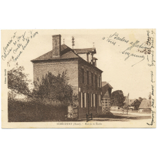 Sébécourt (Eure) - Mairie et Ecole.