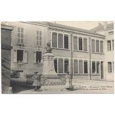 5 - Cluny - Monument Victor Duruy et Ecole communale de Filles.