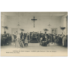 Institution des jeunes Aveugles - Larnay, près Poitiers - Salle de Musique.
