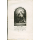 Image religieuse. Etrennes à Marie.