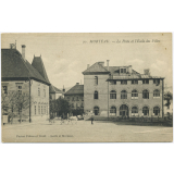30 - Morteau - La Poste et l'Ecole des Filles.