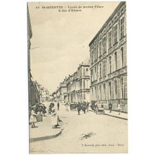 32 - St-Quentin - Lycée de Jeunes Filles & rue d'Alsace.