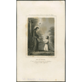 Image religieuse. Don de conseil.