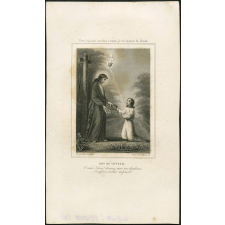 Image religieuse. Don de conseil.