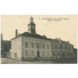 10 - Montreuil-aux-Lions (Aisne) - Mairie et Ecoles.