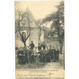 13 - Ecole Primaire Supérieure de Jeunes Filles de Tours - Leçon de Dessin au Jardin.