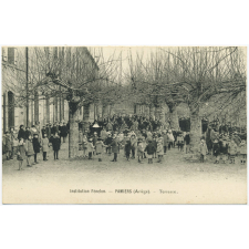 Institution Fénelon - Pamiers (Ariège) - Terrasse.