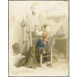 Enfant en prière. 