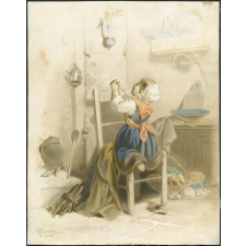 Enfant en prière. 