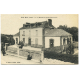 2878 - Bruz (I.-&-V.) - La Mairie et l'Ecole Municipale.