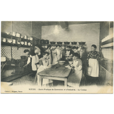Rouen - Ecole Pratique de Commerce et d'Industrie - La Cuisine.