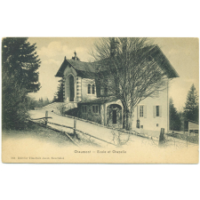 385 - Chaumont - Ecole et Chapelle.