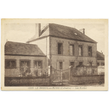 1853 - Le Breuil-en-Auge (Calvados) Les Ecoles.