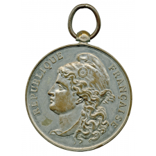 Médaille commémorant l'inauguration de groupes scolaires dans le 1er Arrondissement. 