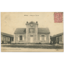 Attray - Mairie et Ecole.