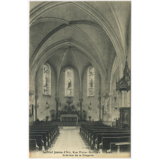 Institut Jeanne d'Arc, Rue Victor-Guichard - Sens - Intérieur de la Chapelle.