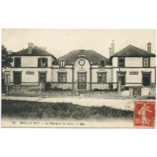 10 - Bois-le-Roi - La Mairie et les Ecoles.